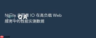 nginx 非阻塞 io 在高负载 web 服务中的性能实测数据