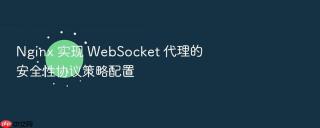 nginx 实现 websocket 代理的安全性协议策略配置