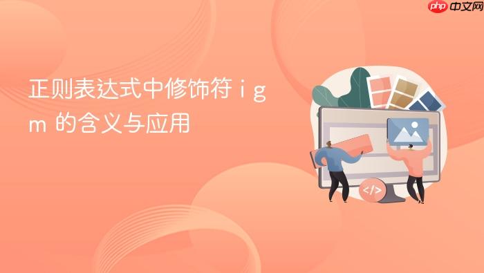 正则表达式中修饰符 i g m 的含义与应用