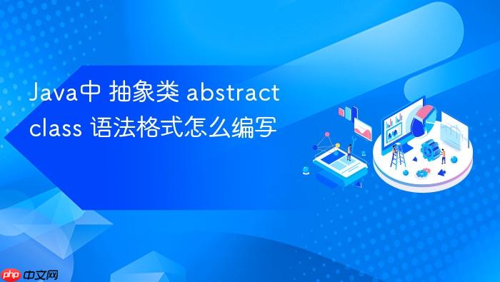 java中 抽象类 abstract class 语法格式怎么编写
