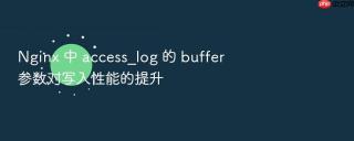 nginx 中 access_log 的 buffer 参数对写入性能的提升