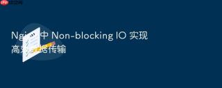 Nginx 中 Non-blocking IO 实现高效数据传输