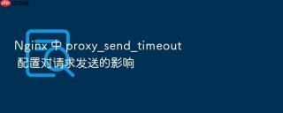 nginx 中 proxy_send_timeout 配置对请求发送的影响