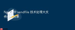 nginx 中 sendfile 技术处理大文件分发效率