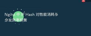 nginx 中 ip hash 对性能消耗与分发效率权衡