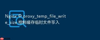 nginx 中 proxy_temp_file_write_size 控制缓存临时文件写入