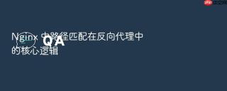 Nginx 中路径匹配在反向代理中的核心逻辑