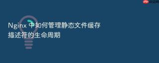 nginx 中如何管理静态文件缓存描述符的生命周期