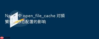 nginx 中 open_file_cache 对频繁读取静态配置的影响