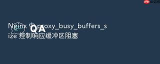 nginx 中 proxy_busy_buffers_size 控制响应缓冲区阻塞