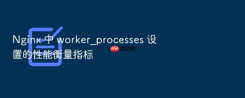 nginx 中 worker_processes 设置的性能衡量指标