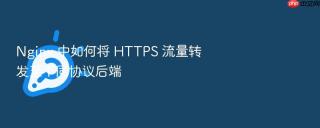 nginx 中如何将 https 流量转发至不同协议后端