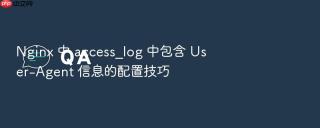 nginx 中 access_log 中包含 user-agent 信息的配置技巧