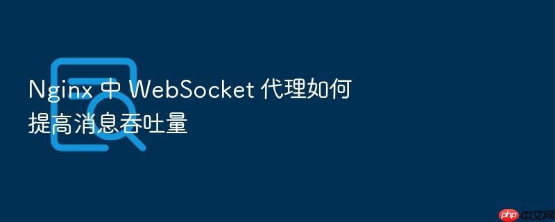 nginx 中 websocket 代理如何提高消息吞吐量