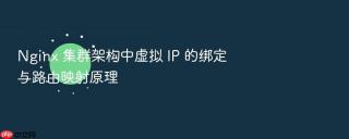 nginx 集群架构中虚拟 ip 的绑定与路由映射原理