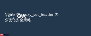 Nginx 中 proxy_set_header 怎么优化安全策略