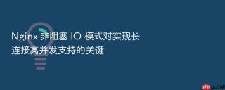 Nginx 非阻塞 IO 模式对实现长连接高并发支持的关键