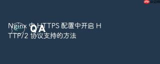 nginx 中 https 配置中开启 http/2 协议支持的方法