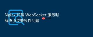 nginx 代理 websocket 服务时解决协议兼容性问题