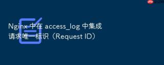 nginx 中在 access_log 中集成请求唯一标识（request id）