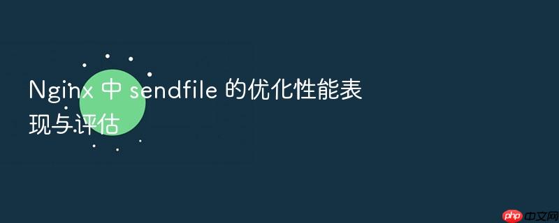 nginx 中 sendfile 的优化性能表现与评估