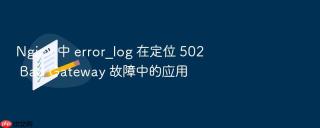 Nginx 中 error_log 在定位 502 Bad Gateway 故障中的应用