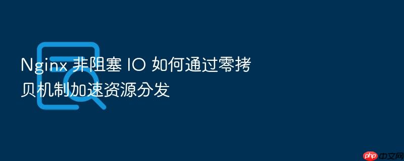 nginx 非阻塞 io 如何通过零拷贝机制加速资源分发