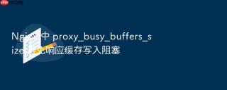 nginx 中 proxy_busy_buffers_size 避免响应缓存写入阻塞