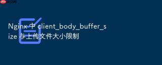 nginx 中 client_body_buffer_size 与上传文件大小限制