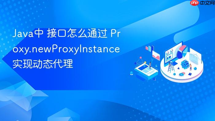 java中 接口怎么通过 proxy.newproxyinstance 实现动态代理