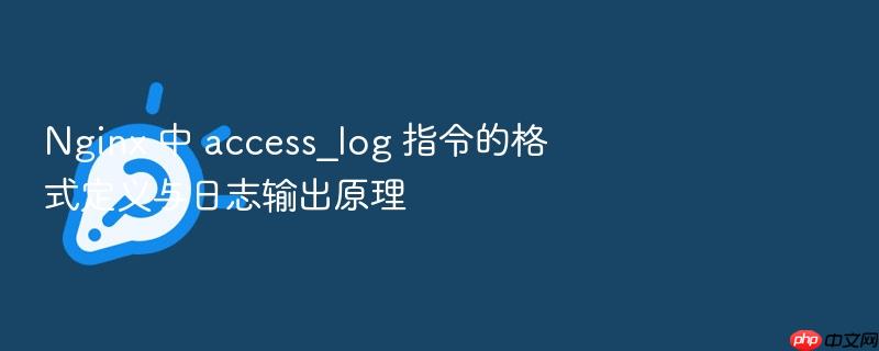 nginx 中 access_log 指令的格式定义与日志输出原理