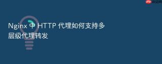 nginx 中 http 代理如何支持多层级代理转发