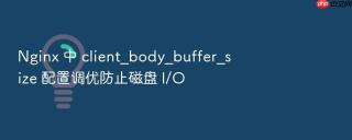 nginx 中 client_body_buffer_size 配置调优防止磁盘 i/o