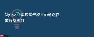 nginx 中实现基于权重的动态权重调整机制