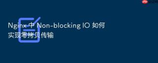 Nginx 中 Non-blocking IO 如何实现零拷贝传输