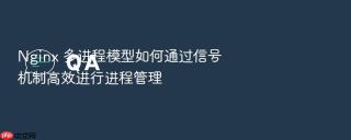nginx 多进程模型如何通过信号机制高效进行进程管理
