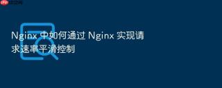 nginx 中如何通过 nginx 实现请求速率平滑控制