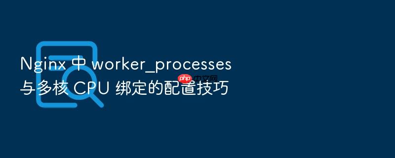 nginx 中 worker_processes 与多核 cpu 绑定的配置技巧