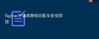 Nginx 中请求路径匹配与安全防控