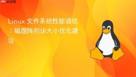 linux 文件系统性能调优:磁盘阵列块大小优化建议