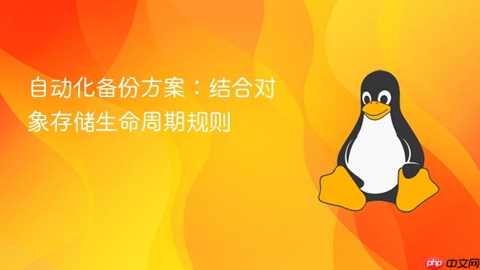 自动化备份方案：结合对象存储生命周期规则