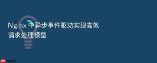 nginx 中异步事件驱动实现高效请求处理模型