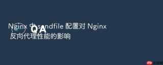 nginx 中 sendfile 配置对 nginx 反向代理性能的影响