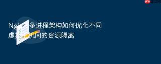 nginx 多进程架构如何优化不同虚拟主机间的资源隔离