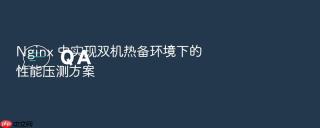 nginx 中实现双机热备环境下的性能压测方案