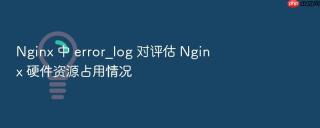 nginx 中 error_log 对评估 nginx 硬件资源占用情况