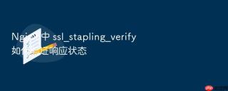 nginx 中 ssl_stapling_verify 如何验证响应状态