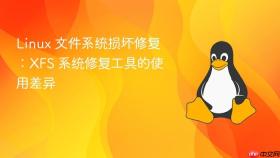 linux 文件系统损坏修复：xfs 系统修复工具的使用差异