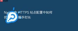 nginx 中 https 站点配置中如何优化 tls 握手时长