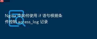 nginx 中如何使用 if 语句根据条件控制 access_log 记录